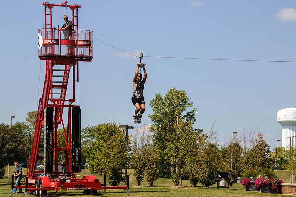 Zipline Fun #1